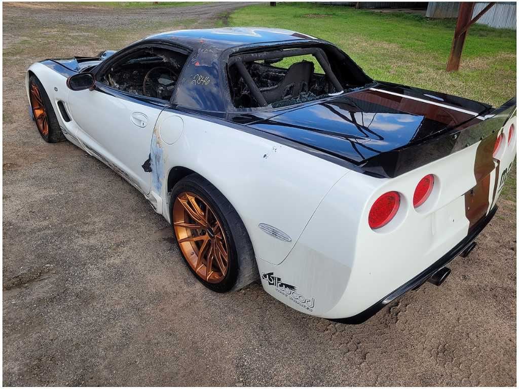 1997 - 2004 Chevrolet Corvette Z06 FRC Gas Door Panel Cover Paint White 2846 - The Parts Farm