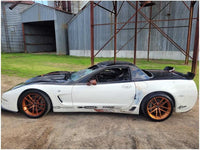 1997 - 2004 Chevrolet Corvette Z06 FRC Gas Door Panel Cover Paint White 2846 - The Parts Farm