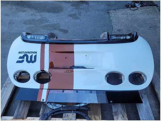 1997 - 2004 Chevy Corvette Aftermarket Fiberglass Rear Bumper Cover *Read 2846 - The Parts Farm
