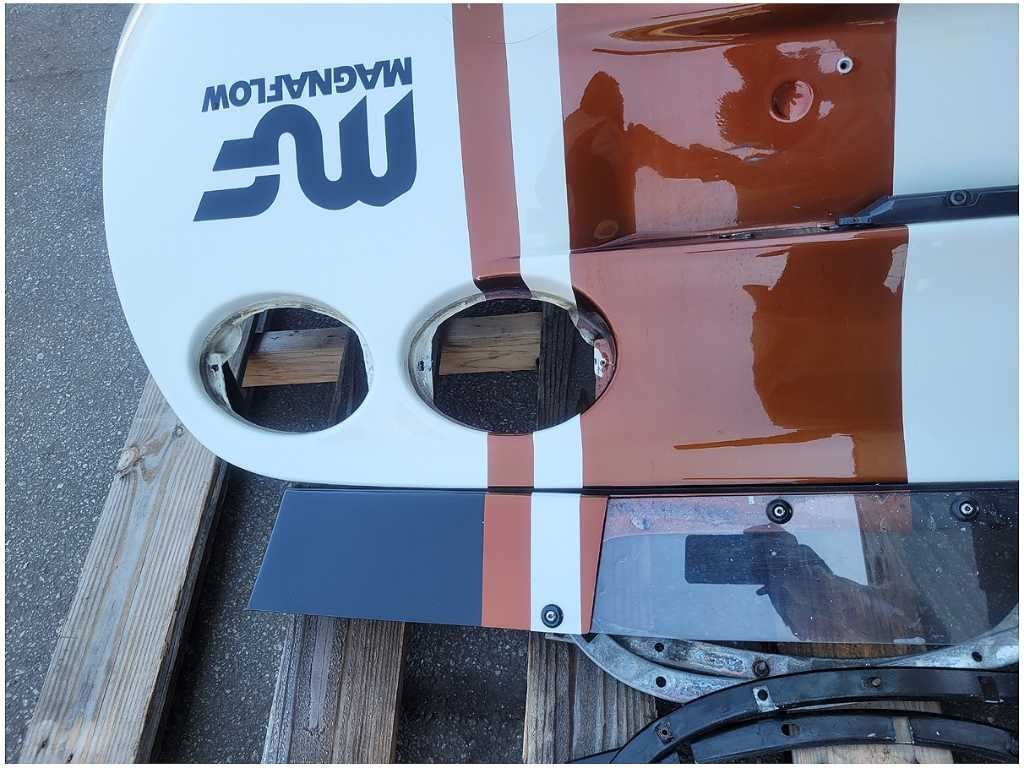 1997 - 2004 Chevy Corvette Aftermarket Fiberglass Rear Bumper Cover *Read 2846 - The Parts Farm
