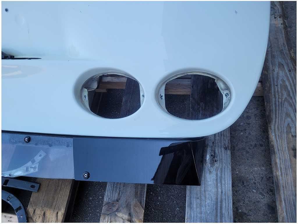 1997 - 2004 Chevy Corvette Aftermarket Fiberglass Rear Bumper Cover *Read 2846 - The Parts Farm