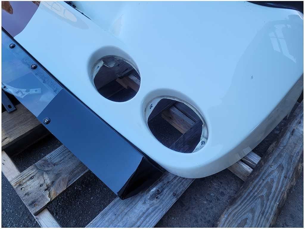 1997 - 2004 Chevy Corvette Aftermarket Fiberglass Rear Bumper Cover *Read 2846 - The Parts Farm
