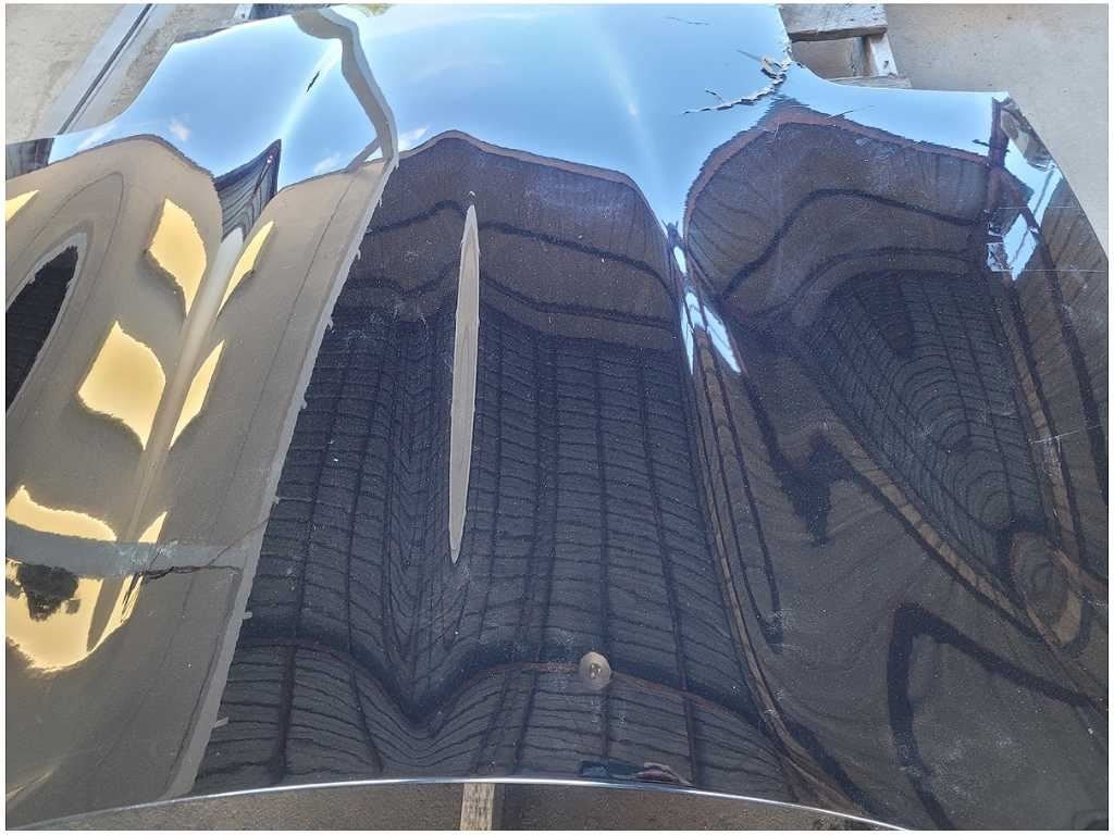 19972004 Chevrolet Corvette C5 FRC Z06 Front Hood Shell *Cracked* Black 2814 - The Parts Farm