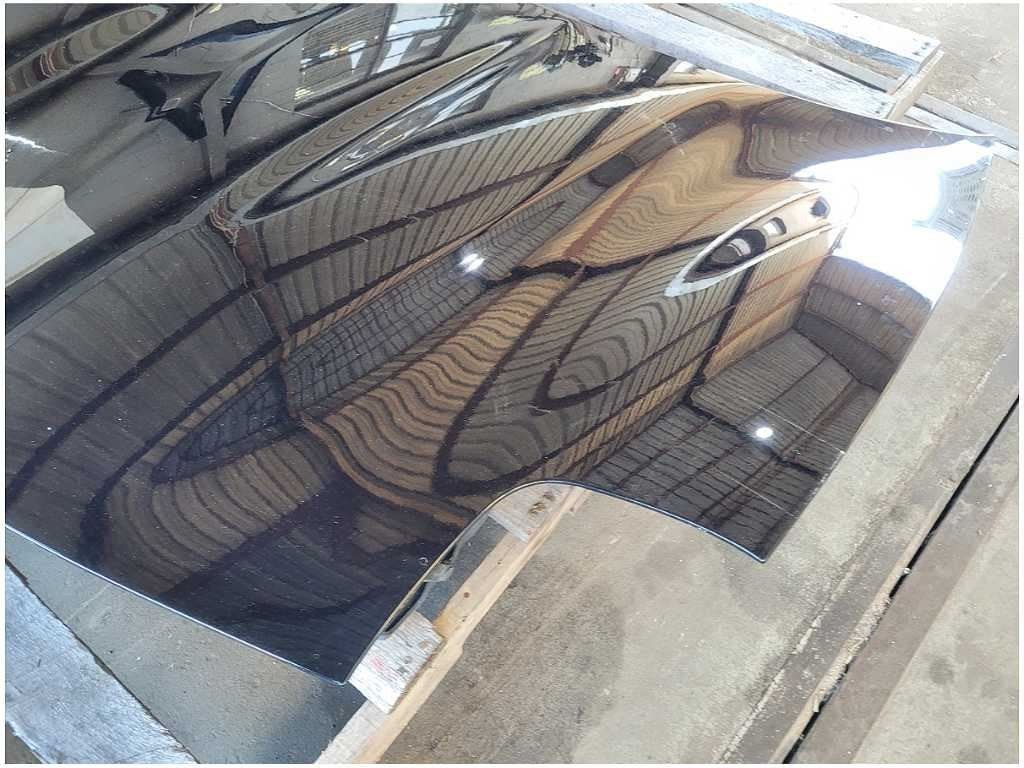 19972004 Chevrolet Corvette C5 FRC Z06 Front Hood Shell *Cracked* Black 2814 - The Parts Farm