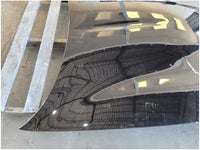 19972004 Chevrolet Corvette C5 FRC Z06 Front Hood Shell *Cracked* Black 2814 - The Parts Farm