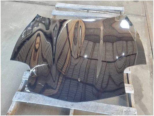 19972004 Chevrolet Corvette C5 FRC Z06 Front Hood Shell *Cracked* Black 2814 - The Parts Farm