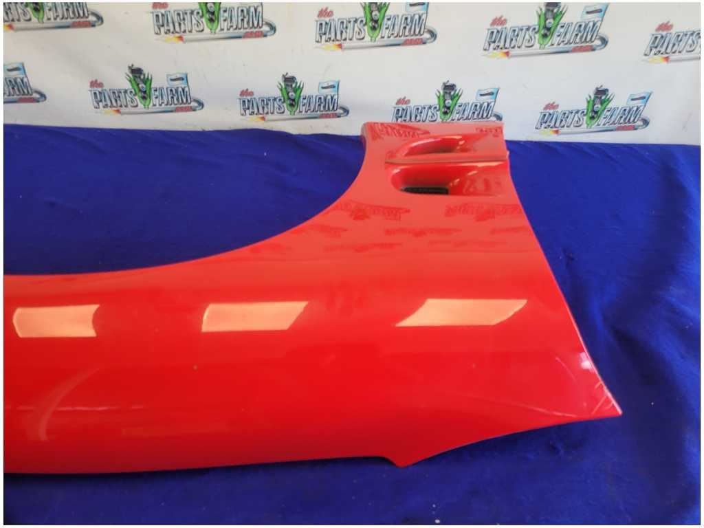 1998 - 2002 Pontiac Trans Am 5.7L Passenger Front Fender Paint Red 2679 - The Parts Farm