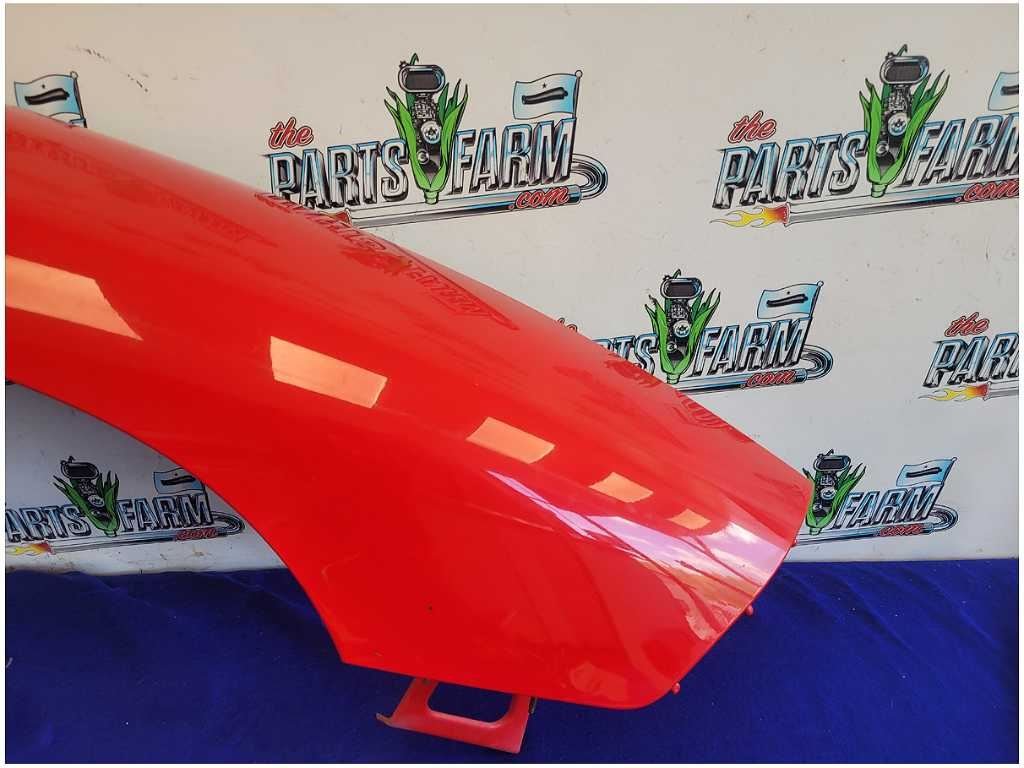 1998 - 2002 Pontiac Trans Am 5.7L Passenger Front Fender Paint Red 2679 - The Parts Farm