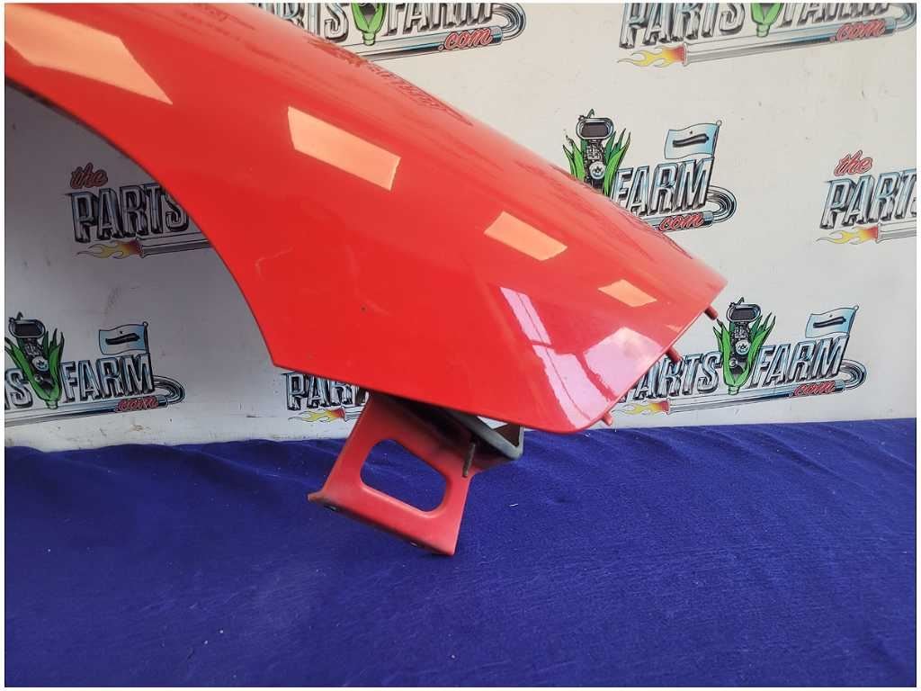 1998 - 2002 Pontiac Trans Am 5.7L Passenger Front Fender Paint Red 2679 - The Parts Farm