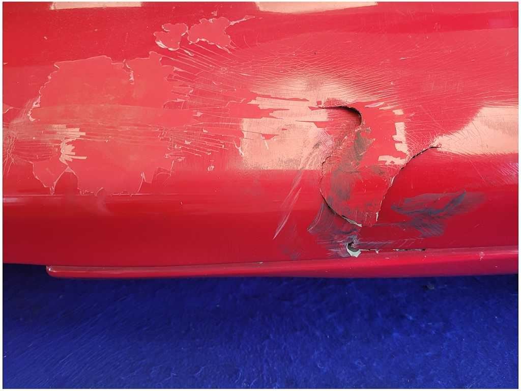 1998 - 2002 Pontiac Trans Am 5.7L Rear Back Bumper Cover Paint Red *Read* 2679 - The Parts Farm