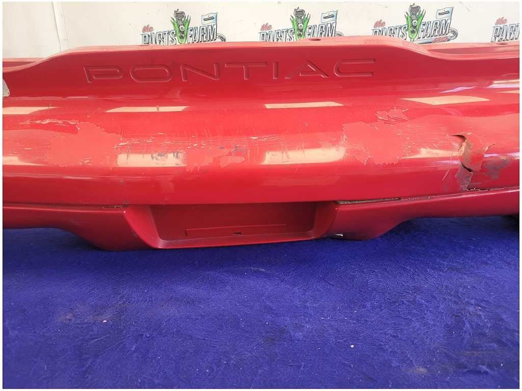 1998 - 2002 Pontiac Trans Am 5.7L Rear Back Bumper Cover Paint Red *Read* 2679 - The Parts Farm