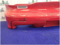 1998 - 2002 Pontiac Trans Am 5.7L Rear Back Bumper Cover Paint Red *Read* 2679 - The Parts Farm