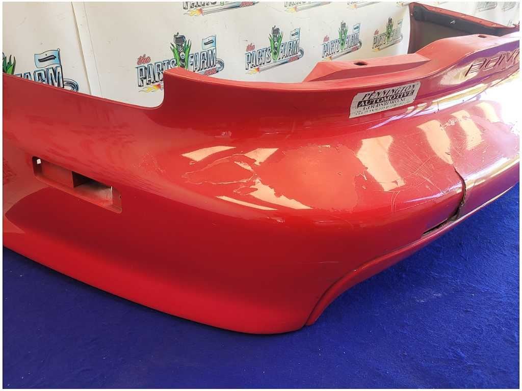 1998 - 2002 Pontiac Trans Am 5.7L Rear Back Bumper Cover Paint Red *Read* 2679 - The Parts Farm