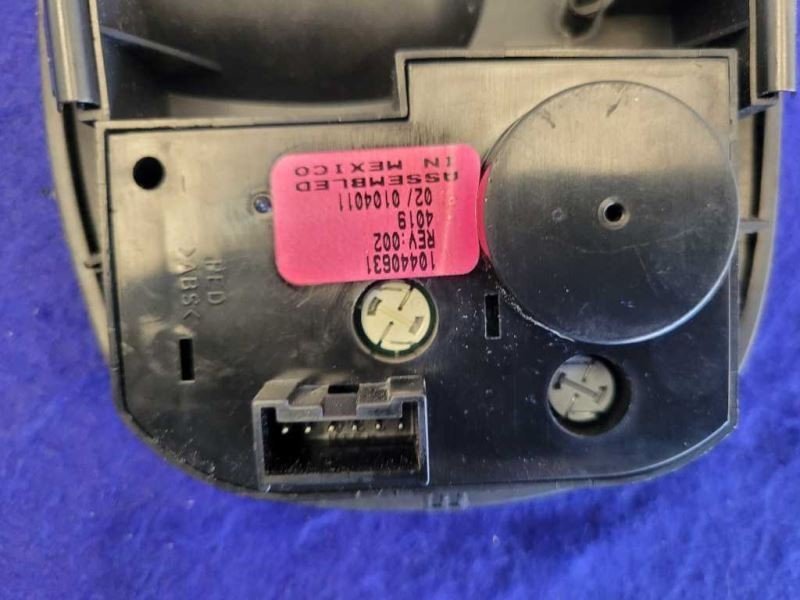 1999 - 2004 Chevrolet Corvette Z06 FRC C5 Traction Button Control Console 2082 - The Parts Farm