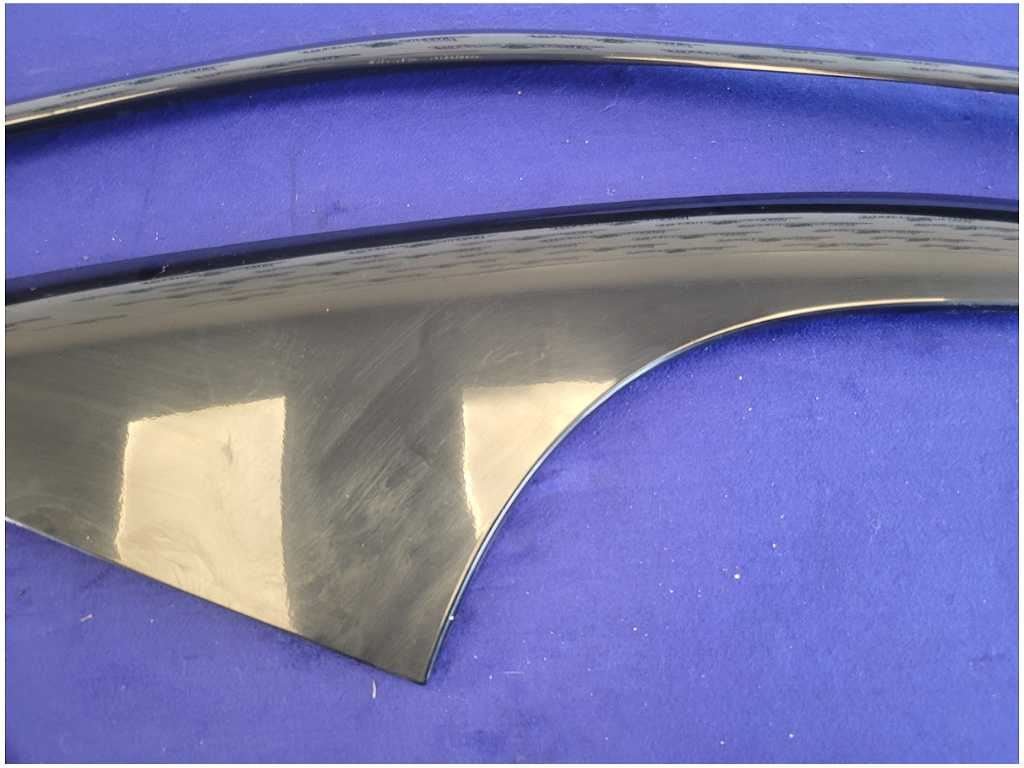 1999 - 2004 Ford Mustang Coupe Driver Left Rear Pillar Molding Trim Paint UA 267 - The Parts Farm