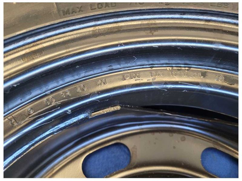 1999 - 2004 Ford Mustang GT 4.6L 15in Emergency Spare Tire Wheel Compact 2474 - The Parts Farm