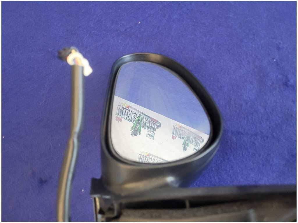 1999 - 2004 Ford Mustang GT 4.6L Driver Left Rear View Mirror Black 2675 - The Parts Farm