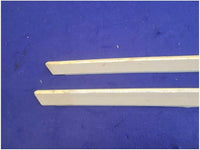 1999 - 2004 Ford Mustang GT 4.6L Pair Door Sill Plates Scuff Cover Charcoal 2675 - The Parts Farm