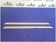1999 - 2004 Ford Mustang GT 4.6L Pair Door Sill Plates Scuff Cover Charcoal 2675 - The Parts Farm