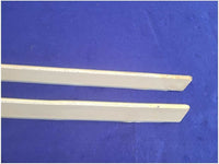 1999 - 2004 Ford Mustang GT 4.6L Pair Door Sill Plates Scuff Cover Charcoal 2675 - The Parts Farm