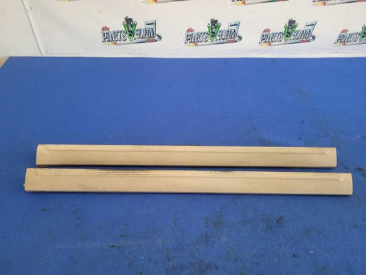 1999-2004 Ford Mustang GT Coupe Pair Door Sill Plates Scuff *Read* 2474