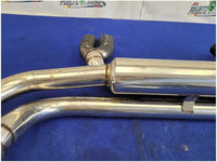 2001 - 2006 BMW M3 E46 Megan Racing Exhaust Polished Black Tips Scuffed - The Parts Farm