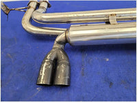 2001 - 2006 BMW M3 E46 Megan Racing Exhaust Polished Black Tips Scuffed - The Parts Farm