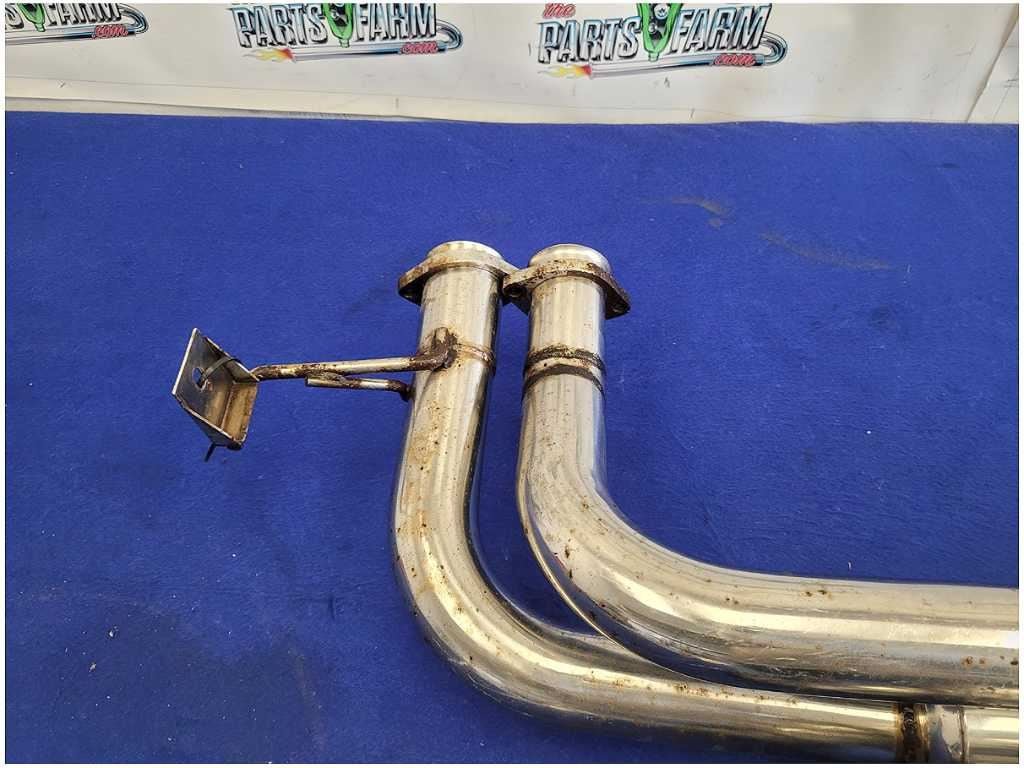 2001 - 2006 BMW M3 E46 Megan Racing Exhaust Polished Black Tips Scuffed - The Parts Farm