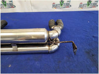2001 - 2006 BMW M3 E46 Megan Racing Exhaust Polished Black Tips Scuffed - The Parts Farm
