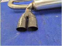 2001 - 2006 BMW M3 E46 Megan Racing Exhaust Polished Black Tips Scuffed - The Parts Farm