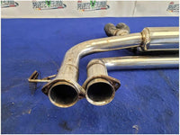2001 - 2006 BMW M3 E46 Megan Racing Exhaust Polished Black Tips Scuffed - The Parts Farm