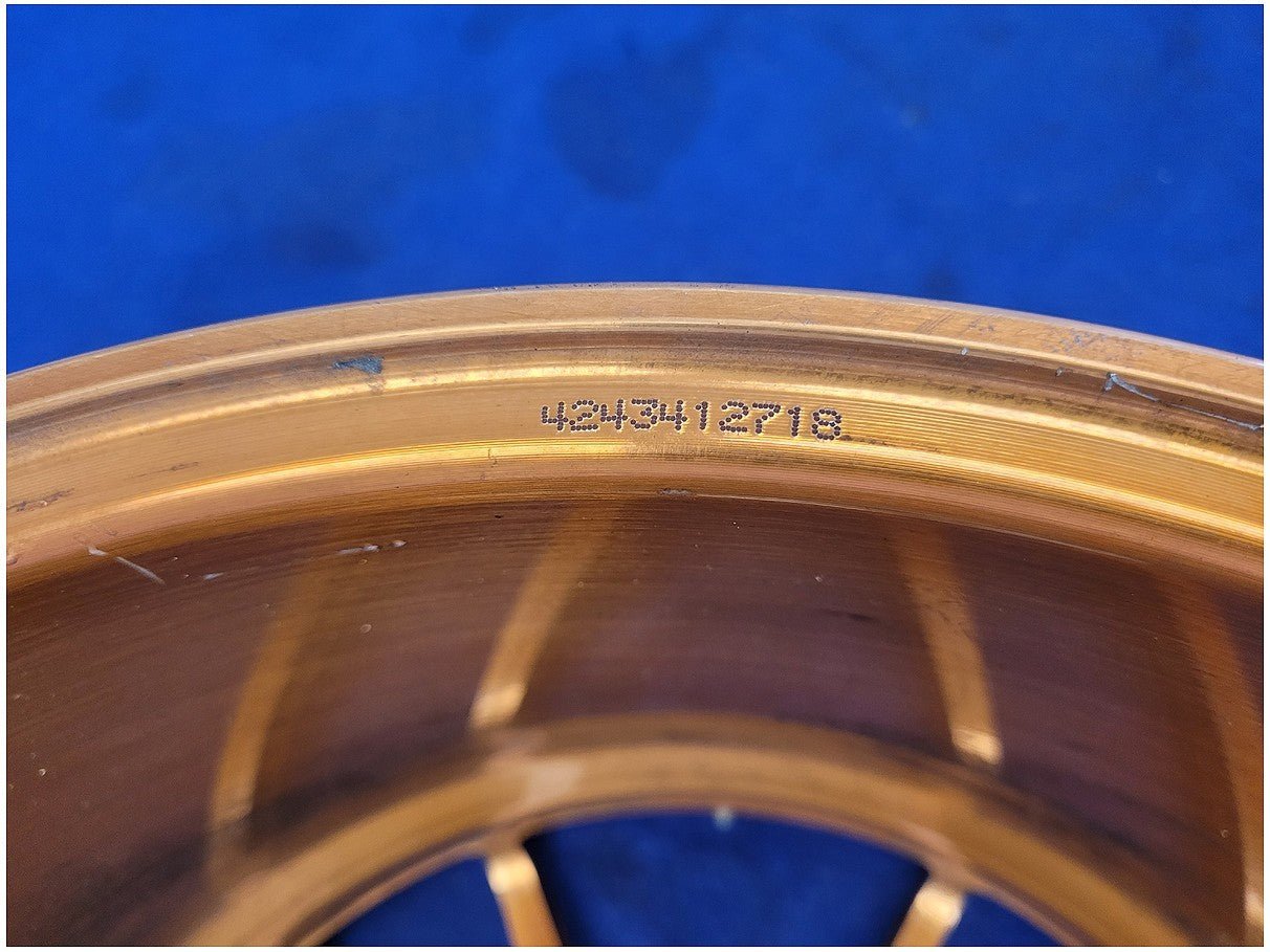 2002 Chevy Corvette Forgeline AR1 Wheels 18x11 18x12 Bronze Rims *Read* 2846 - The Parts Farm
