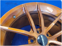 2002 Chevy Corvette Forgeline AR1 Wheels 18x11 18x12 Bronze Rims *Read* 2846 - The Parts Farm