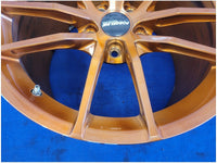 2002 Chevy Corvette Forgeline AR1 Wheels 18x11 18x12 Bronze Rims *Read* 2846 - The Parts Farm