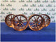 2002 Chevy Corvette Forgeline AR1 Wheels 18x11 18x12 Bronze Rims *Read* 2846 - The Parts Farm