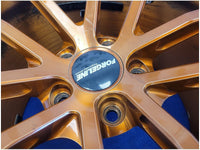 2002 Chevy Corvette Forgeline AR1 Wheels 18x11 18x12 Bronze Rims *Read* 2846 - The Parts Farm