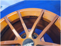 2002 Chevy Corvette Forgeline AR1 Wheels 18x11 18x12 Bronze Rims *Read* 2846 - The Parts Farm