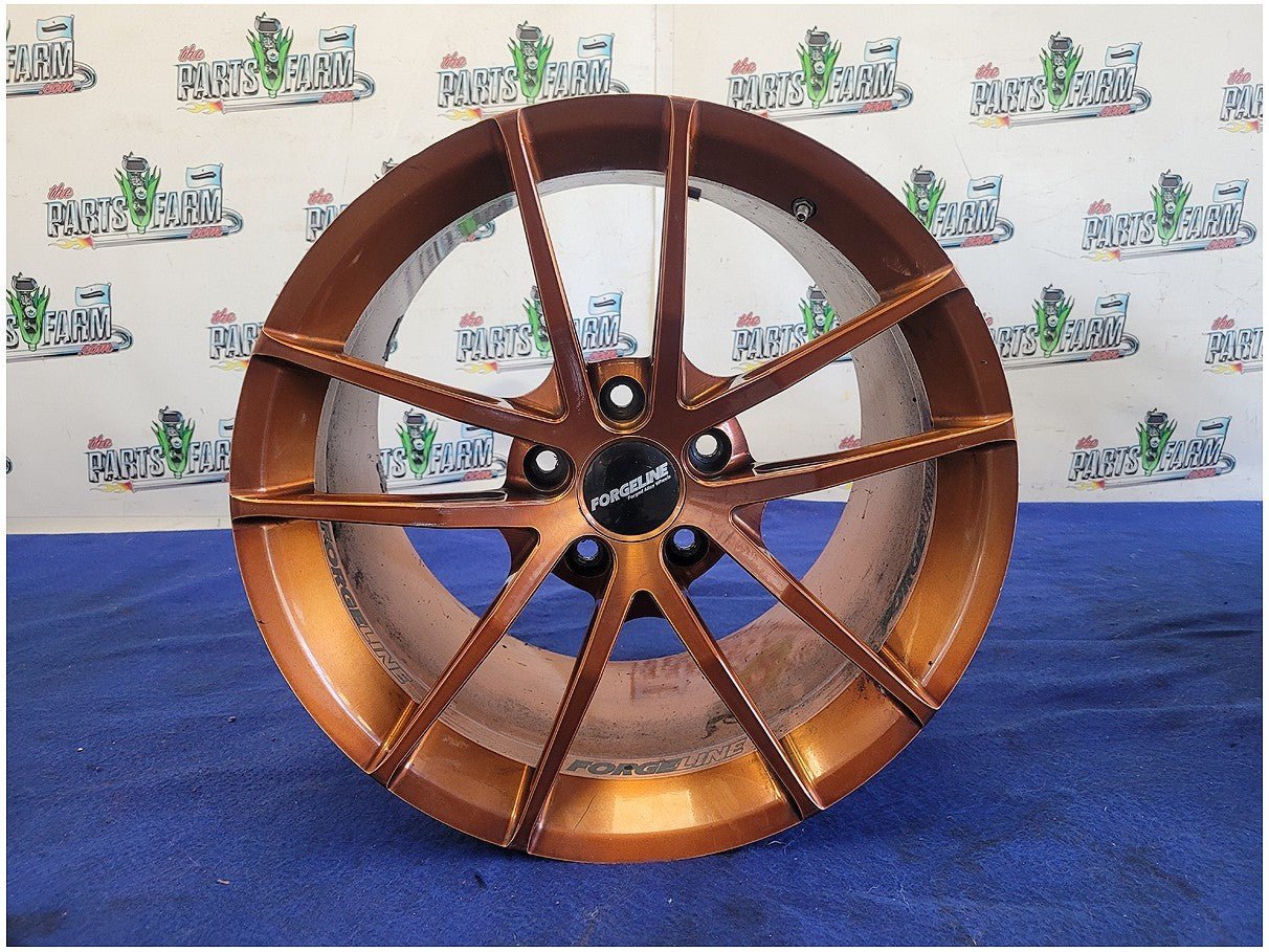2002 Chevy Corvette Forgeline AR1 Wheels 18x11 18x12 Bronze Rims *Read* 2846 - The Parts Farm