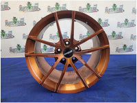 2002 Chevy Corvette Forgeline AR1 Wheels 18x11 18x12 Bronze Rims *Read* 2846 - The Parts Farm