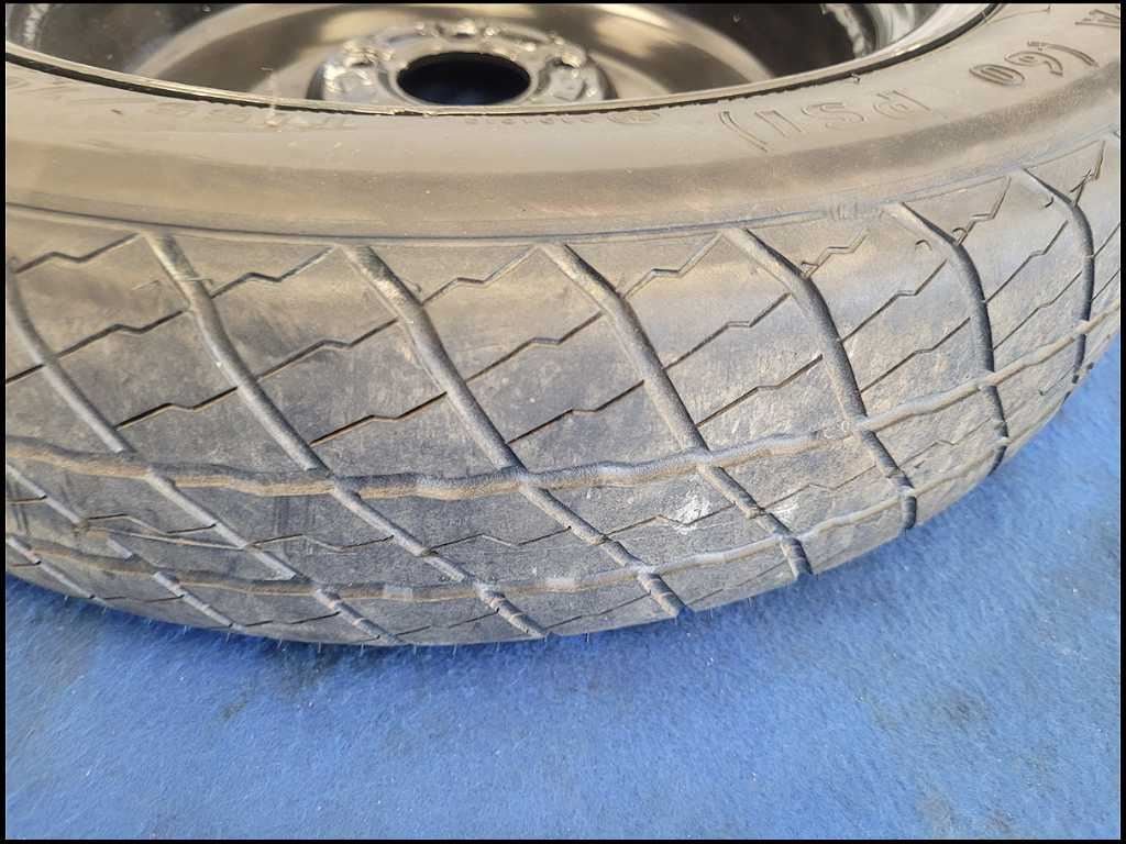 2003 - 2004 Ford Mustang Cobra GT Wheel 17x4 Compact Spare Steel Rim Tire - The Parts Farm