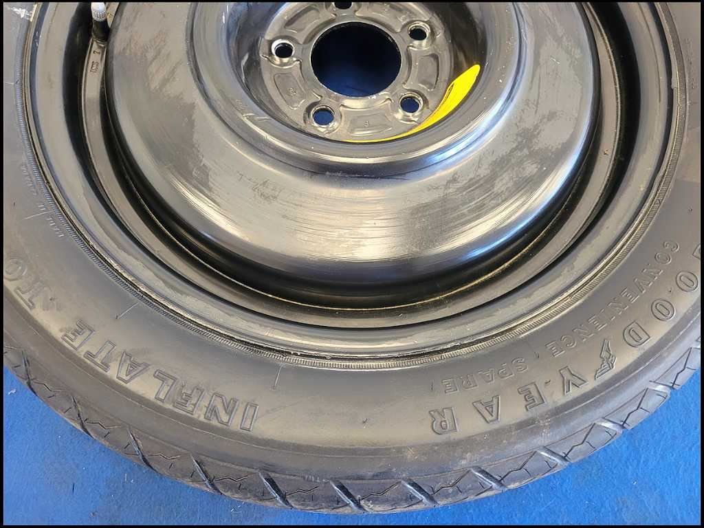 2003 - 2004 Ford Mustang Cobra GT Wheel 17x4 Compact Spare Steel Rim Tire - The Parts Farm