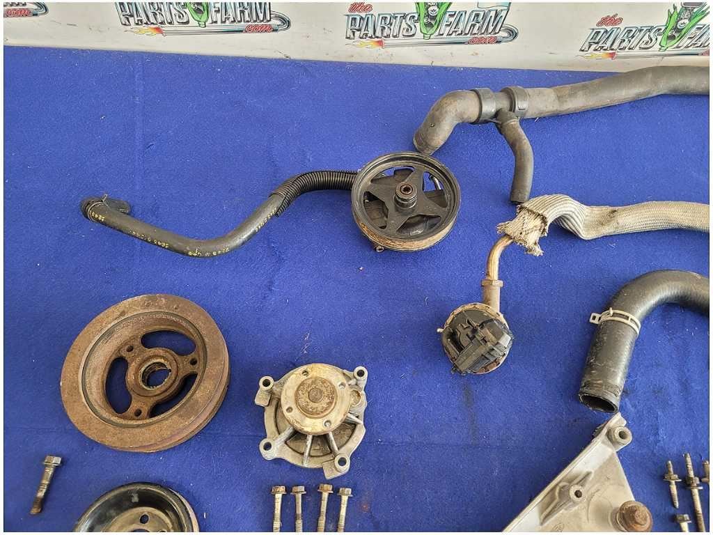 2003 - 2004 Mercury Marauder 32v 4.6 Timing Cover Parts Alternator Compressor 2623 - The Parts Farm