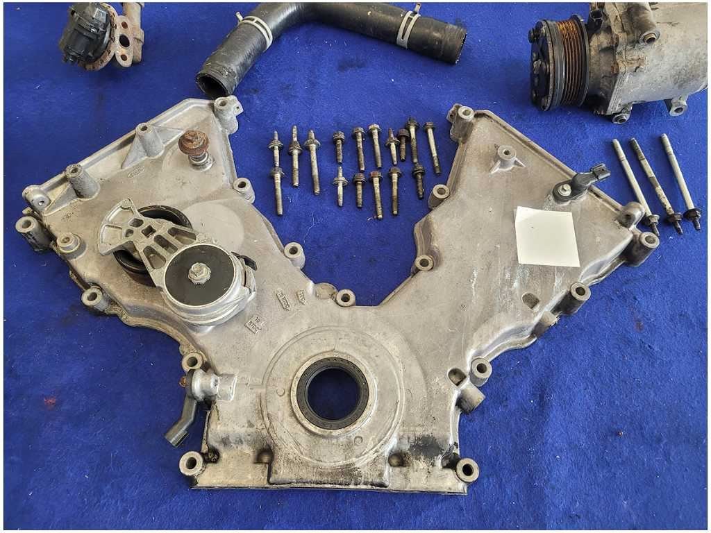 2003 - 2004 Mercury Marauder 32v 4.6 Timing Cover Parts Alternator Compressor 2623 - The Parts Farm