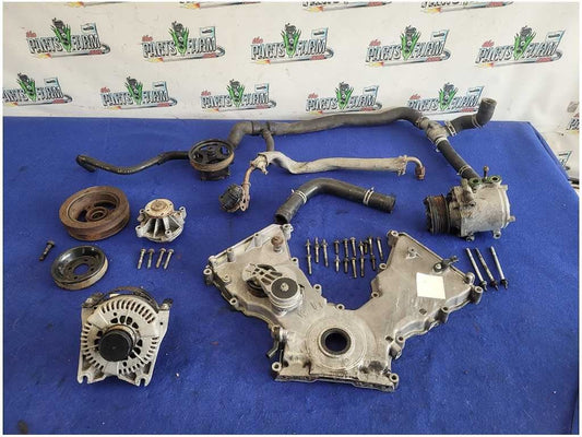 2003 - 2004 Mercury Marauder 32v 4.6 Timing Cover Parts Alternator Compressor 2623 - The Parts Farm