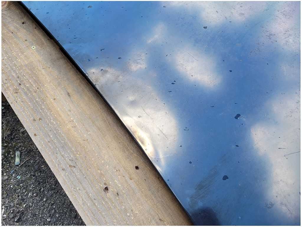 2003 - 2004 Mercury Marauder 4.6L Front Hood Shell Bonnett *Read* Paint UA 2625 - The Parts Farm