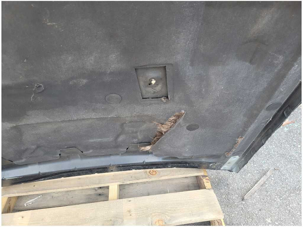 2003 - 2004 Mercury Marauder 4.6L Front Hood Shell Bonnett *Read* Paint UA 2625 - The Parts Farm