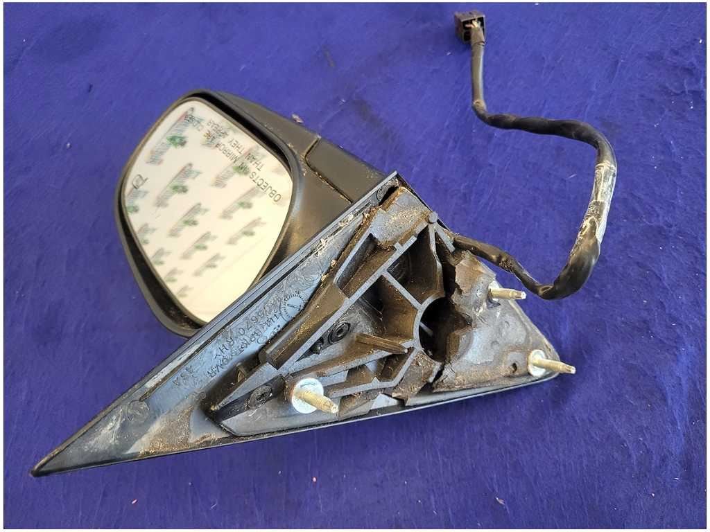 2003 - 2004 Mercury Marauder 4.6L Passenger Rear View Mirror *Read* Black 2625 - The Parts Farm