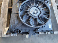 2004 - 2006 Porsche Cayenne Turbo 4.5L Radiator Cooling Fan Condenser Engine 2137 - The Parts Farm