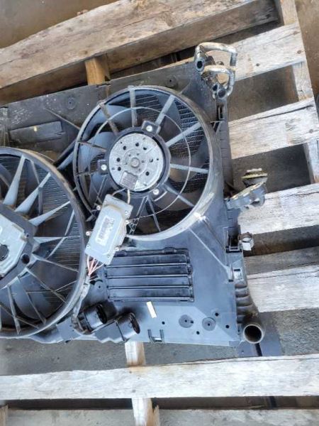 2004 - 2006 Porsche Cayenne Turbo 4.5L Radiator Cooling Fan Condenser Engine 2137 - The Parts Farm