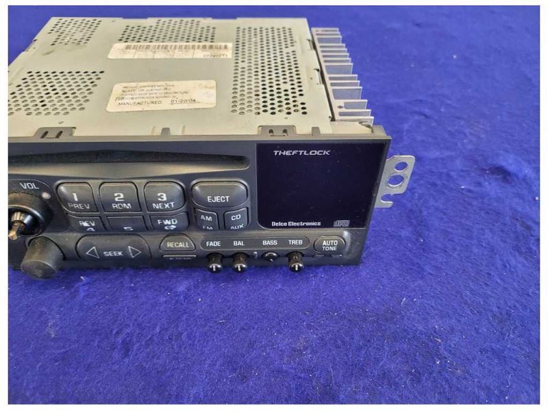 2004 Chevrolet Corvette Z06 FRC Audio Radio AM FM Receiver Stereo 2082 - The Parts Farm